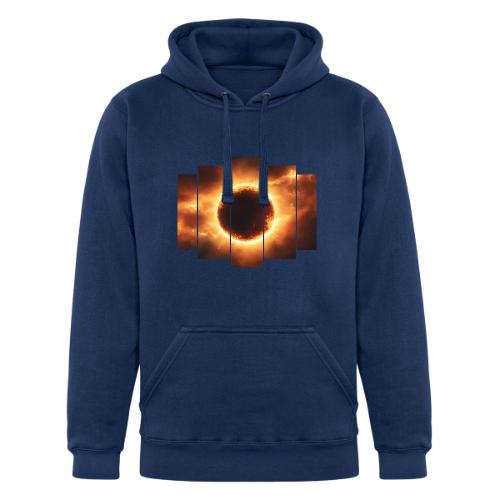 Eclipse Beyond Worlds - Unisex Heavyweight Hoodie