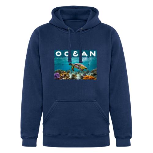 Ocean: Gentle Voyager - Unisex Heavyweight Hoodie