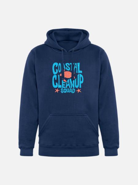 Coastal Clean Up Squad - Unisex Heavyweight Hoodie - true navy