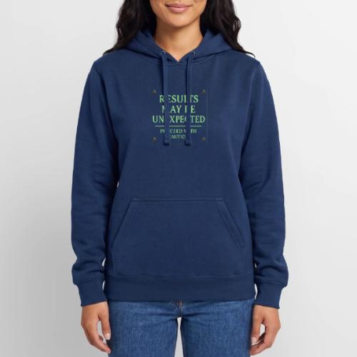 Results May Be Unexpected - Neon Green - Unisex Heavyweight Hoodie