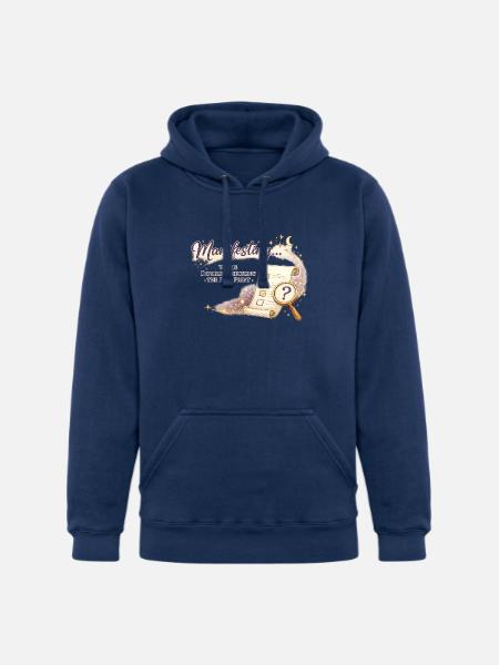 Manifesting Magic Checklist - Unisex Heavyweight Hoodie - true navy