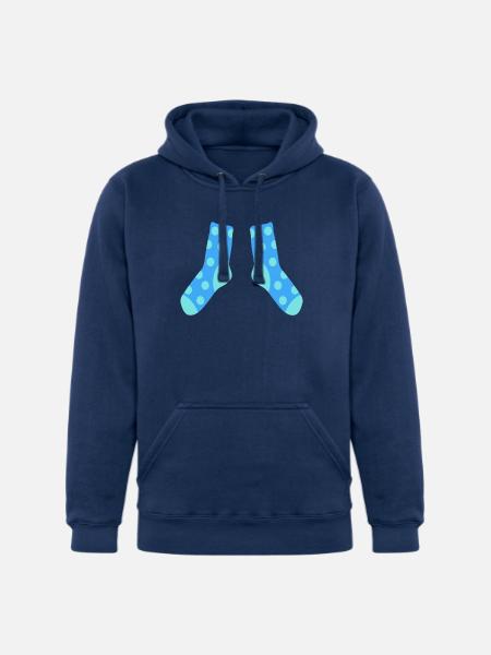 Socks - Unisex Heavyweight Hoodie - true navy