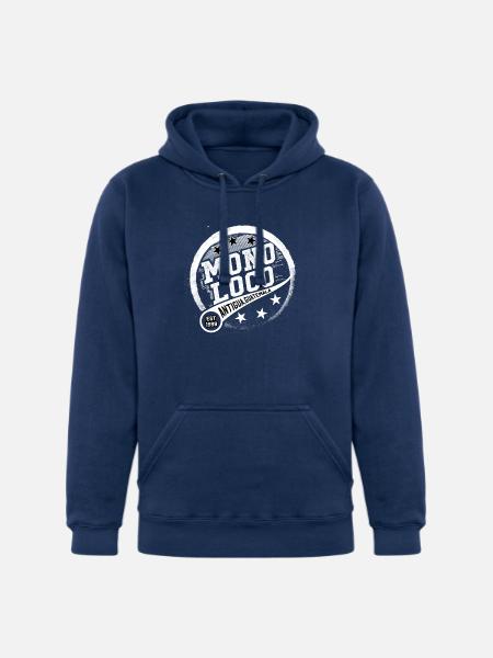 mono loco - Unisex Heavyweight Hoodie - true navy