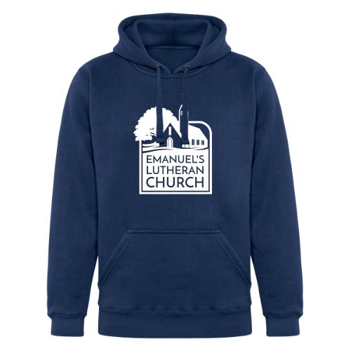 Single Vertical white2 - Unisex Heavyweight Hoodie