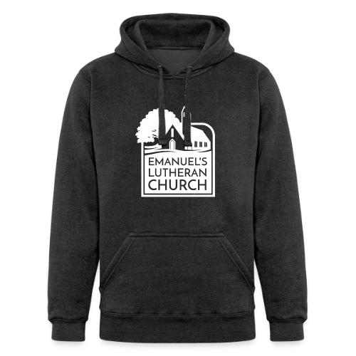 Single Vertical white2 - Unisex Heavyweight Hoodie