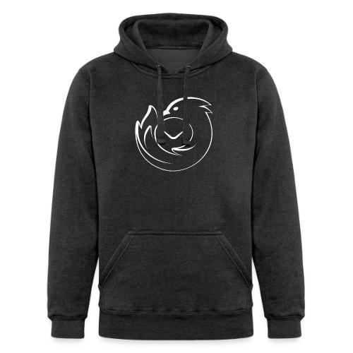 Thunderbird Logo Outline - Unisex Heavyweight Hoodie