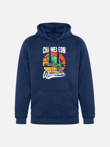 Chameleon Whisperer - Unisex Heavyweight Hoodie - true navy