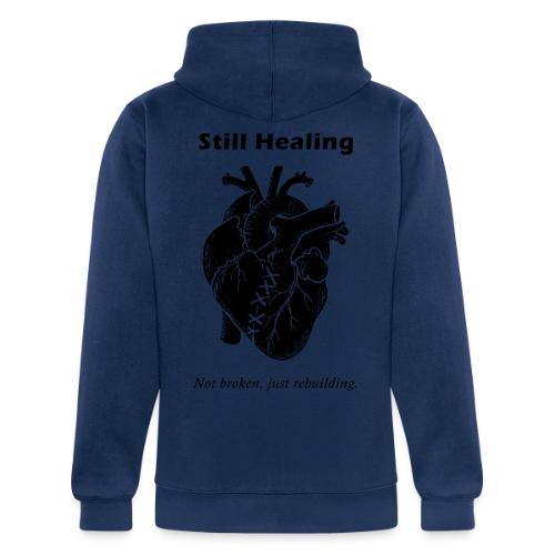 Self Healing Heart – Emotional Growth Design - Unisex Heavyweight Hoodie
