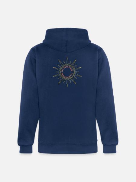 Sunshine - Unisex Heavyweight Hoodie - true navy