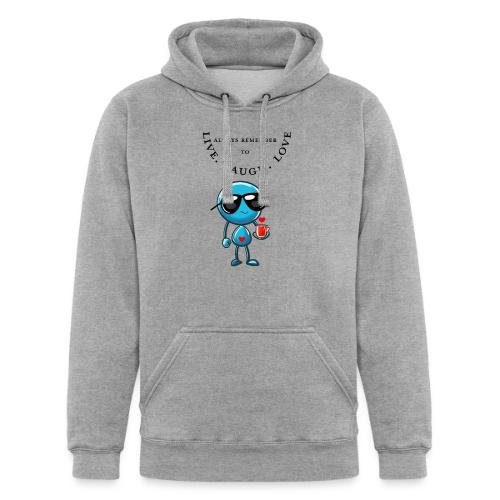 Always Remember to live laugh love - Unisex Heavyweight Hoodie