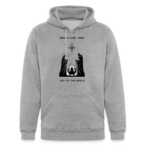 Joy to the World T-Shirt | Minimalist Nativity - Unisex Heavyweight Hoodie