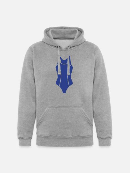 Swim Suit - Unisex Heavyweight Hoodie - heather gray