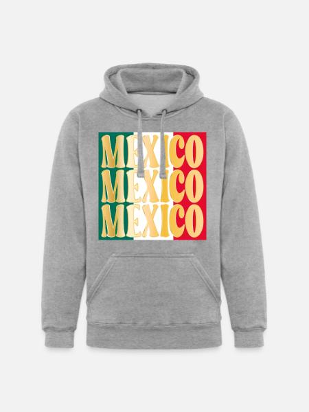 México Mexican Mexico - Unisex Heavyweight Hoodie - heather gray