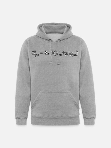General Relativity Equation - Unisex Heavyweight Hoodie - heather gray