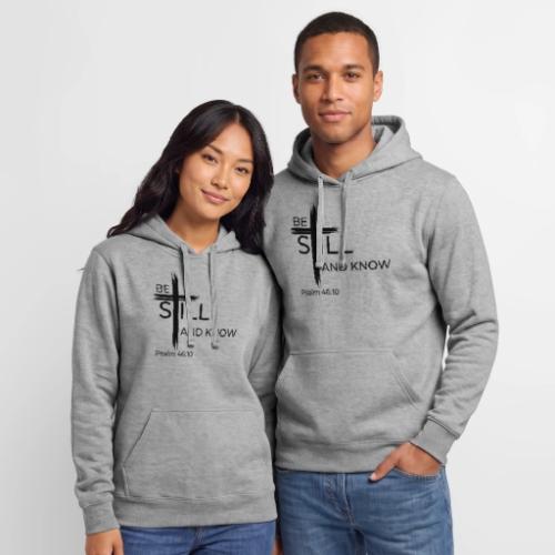 Be still and know that I AM GOD. Psalm 46:10 Shirt - Unisex Heavyweight Hoodie