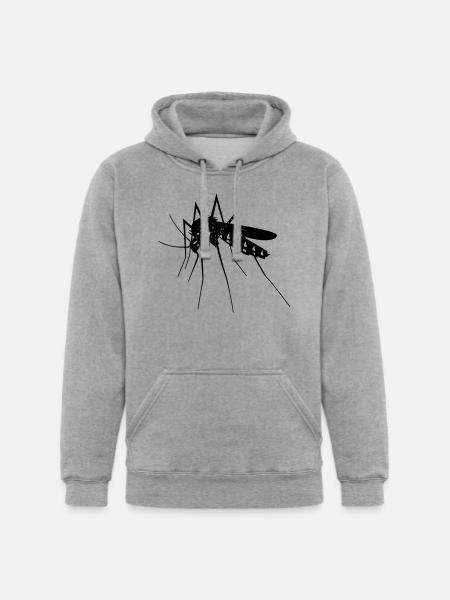 Mosquito - Unisex Heavyweight Hoodie - heather gray