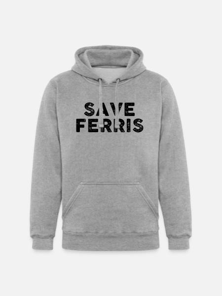 Save Ferris - Unisex Heavyweight Hoodie - heather gray