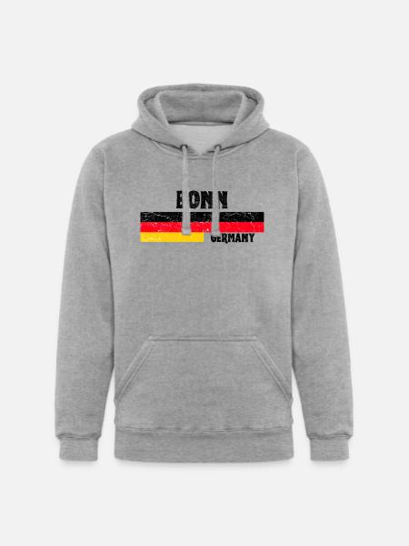 Bonn Germany - Unisex Heavyweight Hoodie - heather gray