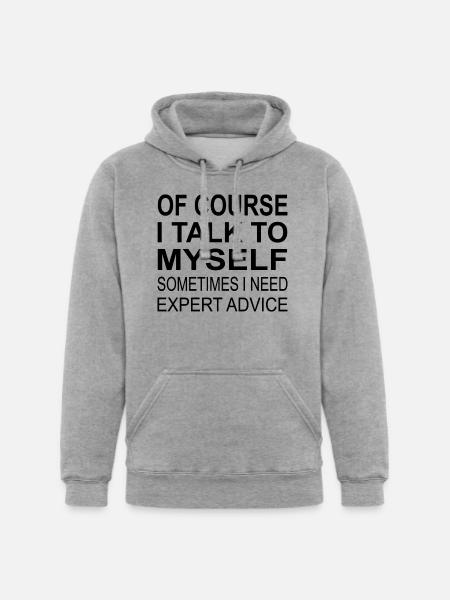 Expert Advice - Unisex Heavyweight Hoodie - heather gray