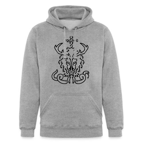 CHRISTmas Stag - Unisex Heavyweight Hoodie
