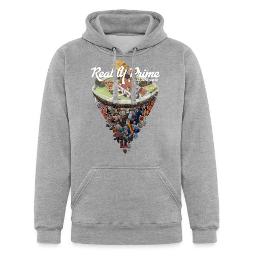 Reality Prime (On Color, Back Design) - Unisex Heavyweight Hoodie