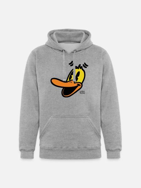 Lucky Ducky - Unisex Heavyweight Hoodie - heather gray