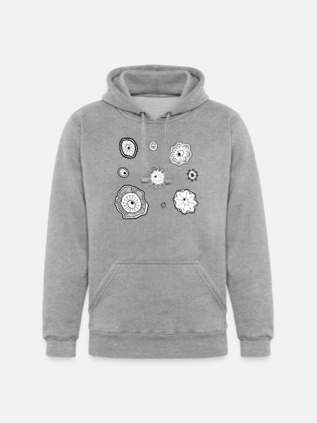 Single Cell Paramecium - Unisex Heavyweight Hoodie - heather gray