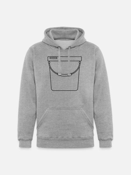 Bucket - Unisex Heavyweight Hoodie - heather gray