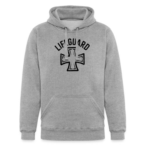 Lifeguard Cross Emblem - Unisex Heavyweight Hoodie