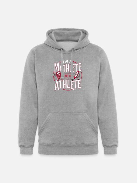 Maths Enthousiaste fanny design - Unisex Heavyweight Hoodie - heather gray
