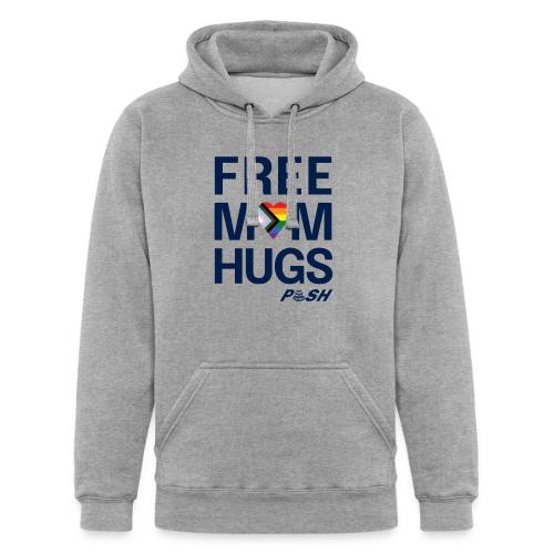 Free Mom Hugs 🏳️‍🌈🏳️‍⚧️ - Unisex Heavyweight Hoodie