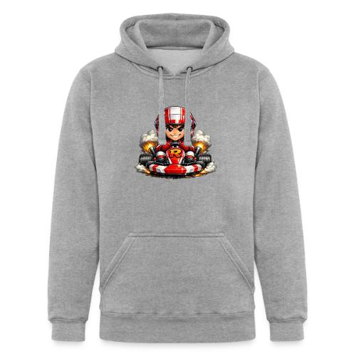 Carcadelogoracerfront - Unisex Heavyweight Hoodie