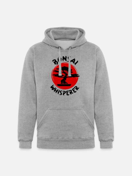 Bonsai Whisperer - Unisex Heavyweight Hoodie - heather gray
