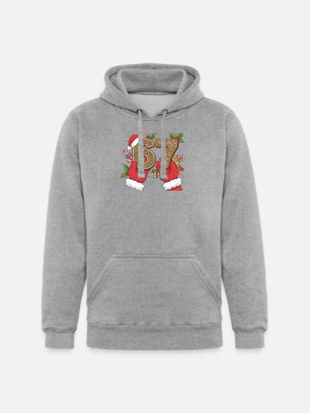 Holiday Gingerbread 6 7 Meme - Unisex Heavyweight Hoodie - heather gray