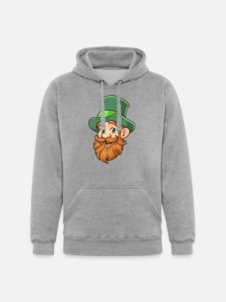 Saint Patrick - Unisex Heavyweight Hoodie - heather gray