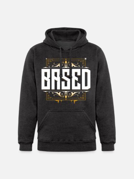 Based - KekW - Omegalul - Twitch - Unisex Heavyweight Hoodie -
