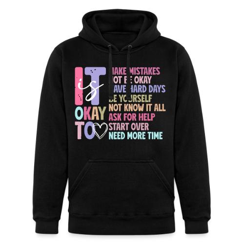 Harmony Collection - It s Okay To Make Mistakes - Unisex Heavyweight Hoodie