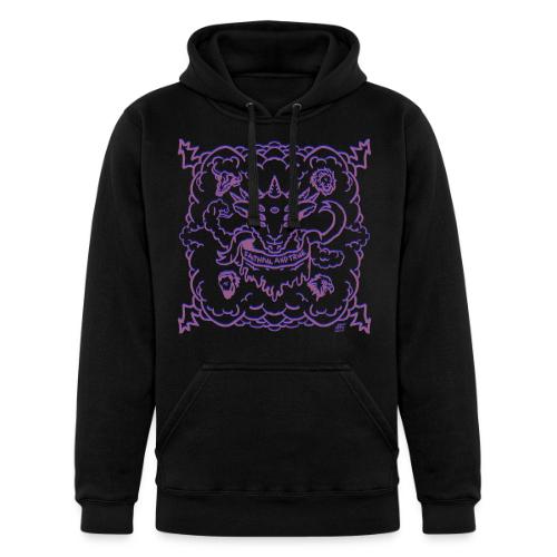 Revelation Lamb Purple - Unisex Heavyweight Hoodie