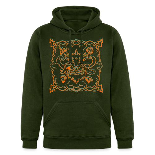 Revelation Lamb Orange - Unisex Heavyweight Hoodie