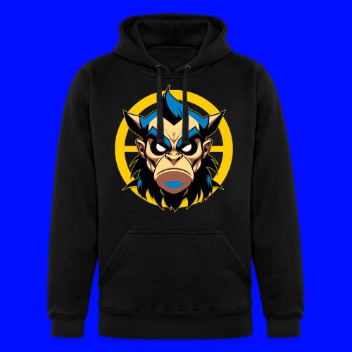 Bad Man With Horns - Unisex Heavyweight Hoodie