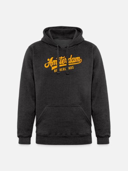 Amsterdam Netherlands Souvenir Design - Unisex Heavyweight Hoodie - 
