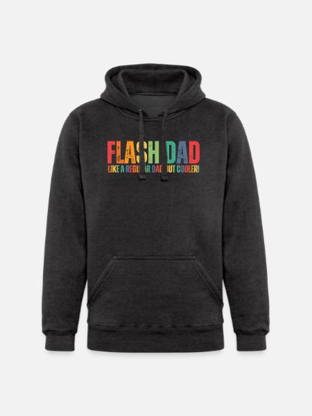 Bouldering Flash Dad Boulderer - Unisex Heavyweight Hoodie -