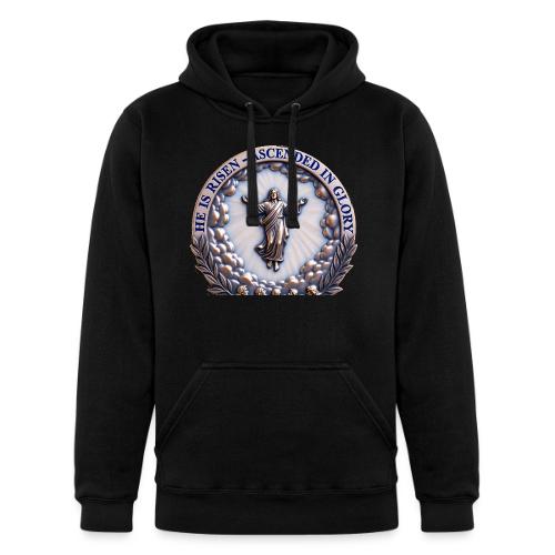He Is Risen Ascended In Glory T Shirt, Gift - Unisex Heavyweight Hoodie