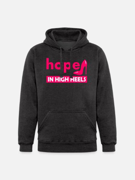 Hope In High Heels - Unisex Heavyweight Hoodie -