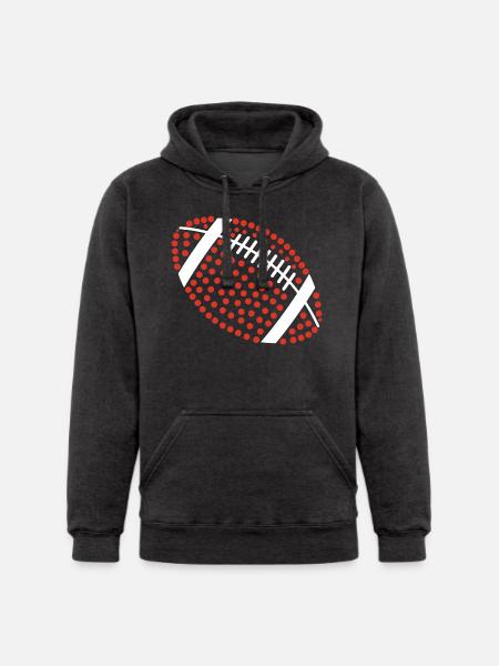 Dot American Football - Unisex Heavyweight Hoodie - 