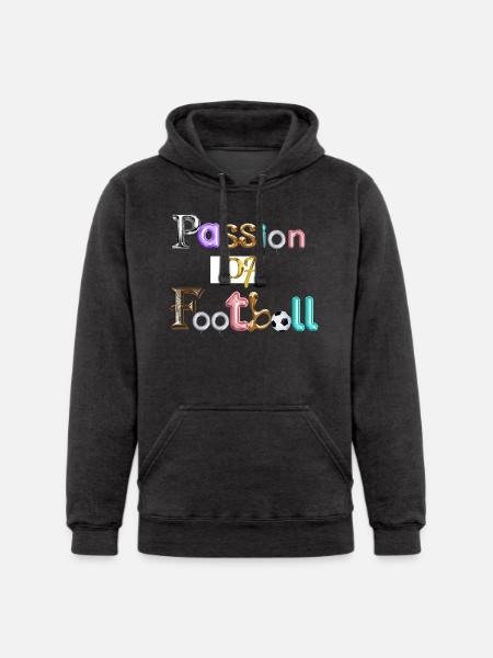 Passion of football - Unisex Heavyweight Hoodie -