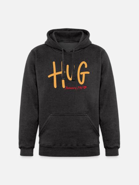 Hug, January 21st - Unisex Heavyweight Hoodie -