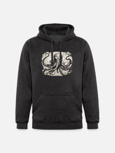 octopus1 - Unisex Heavyweight Hoodie -