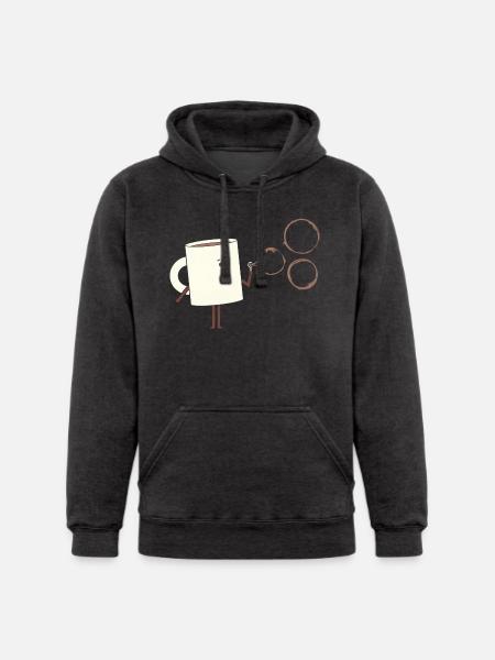 Coffee Bubbles - Unisex Heavyweight Hoodie -