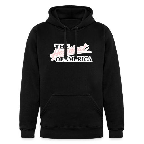 The Heartbeat of America - Unisex Heavyweight Hoodie